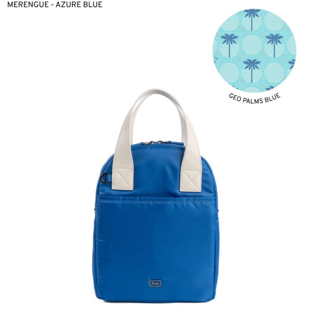 Lug Merengue Azure Blue Insulated Bag New